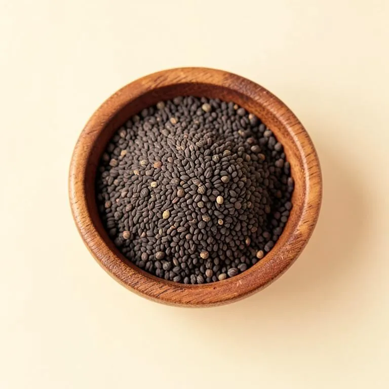 Black seed oil visual